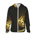 thumbnail image 2 of Lsque Golden Dice UPF 50+ Lightweight Sun Protection Men's Women's Long Sleeve Shirt, Hoodie Performance -Medium, 2 of 9