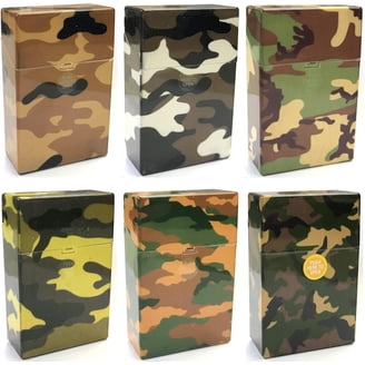 camo cigarette case Shop Plastic Cases: 100mm Includes a handle for convenience and a humidifier Shop Camo Plastic Cigarette Cases: