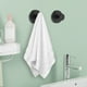 thumbnail image 5 of Ganfancp Ganchos Sin Taladro 2024 Nuevo Acero Inoxidable Ventosas Ganchos Ventosas para Ducha Baño Colgar Toallas Montaje En Cristal Puertas de Ducha 2Pcs Liquidación 2 Ganchos, 5 of 6