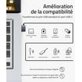 thumbnail image 2 of BEMS-Adaptador USB C a USB gris, paquete de 3 compatibles con iPhone 13 12, 2 of 5