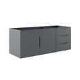 thumbnail image 1 of Pemberly Row 47" MDF and Particleboard Bathroom Vanity Cabinet in Gray, 1 of 6