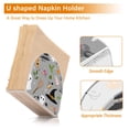 thumbnail image 5 of Standing Dining Table Napkin Holder, Napkin Holder for Table Kitchen Acrylic Paper Tissue Organization, Cartoon Halloween Elements, 5 of 9