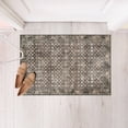 thumbnail image 3 of CAMILSON Oriental Retro Persian Traditional Vintage Distressed Non-Shedding Indoor Area Rug(4004-Wood 2x3), 3 of 9