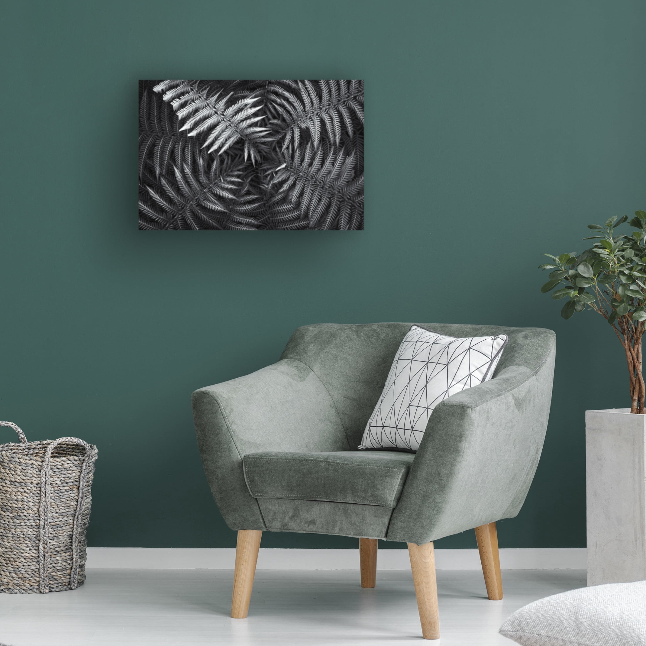 Canvas Wall Art - Gary E. Karcz 'White 56' Wall Art for Living Room, Bedroom, or Office D?cor by Trademark Fine Art - 32 x 22 Inches
