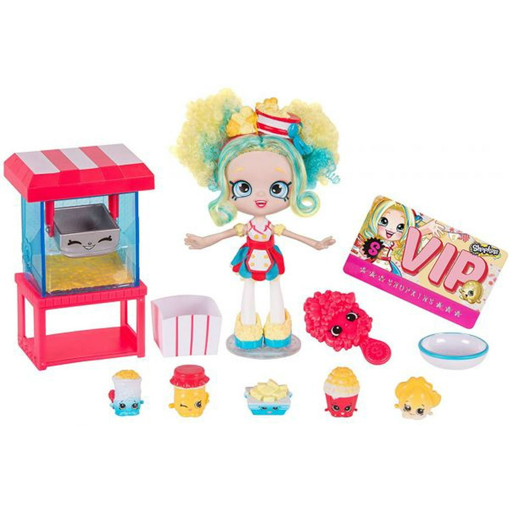 Shopkins Shoppies Popette's Popcorn Stop Doll - Walmart.com - Walmart.com