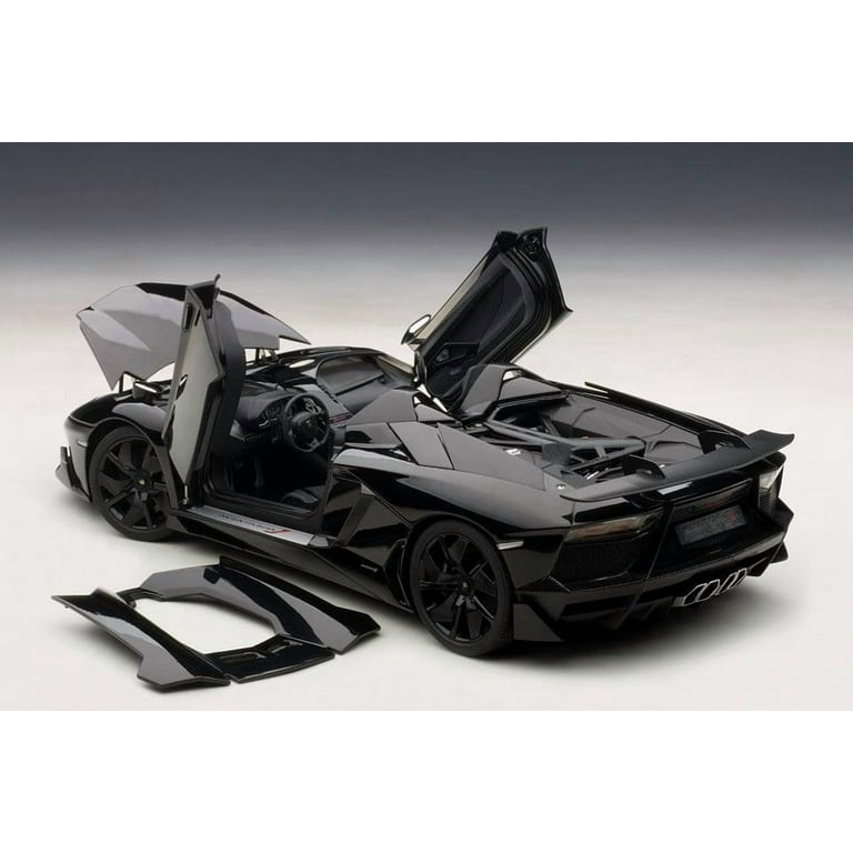 Lamborghini Aventador J Black 1/18 Diecast Car Model by