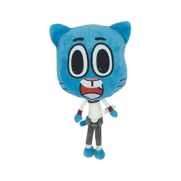 25cm Cute Cartoon Amazing World Gumballs Darwin Anais Bunny Plush Doll Soft Stuffed Toys Gifts For Children Kids