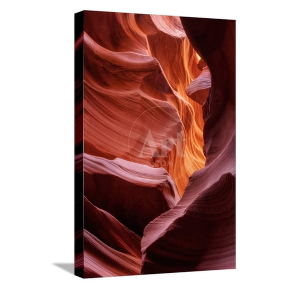 Antelope Canyon Abstract, Layers of Color, Animals Scenic Stretched Canvas Wall Art by Vincent James Sold by Art.Com