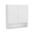 thumbnail image 5 of DEPOT E-SHOP Susitna Medicine Cabinet, 2 Doors, 4 Shelves, White, 5 of 5