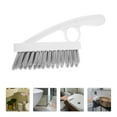 thumbnail image 2 of LEXSOMEO Grout Cleaner Brush with Hard Bristles Heavy Duty Corner Scrub Brush Cleaning Grout and Seams Brush for Bathroom Shower and Tile Floors, 2 of 5