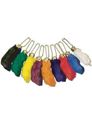 Lucky Rabbit Foot Keychain