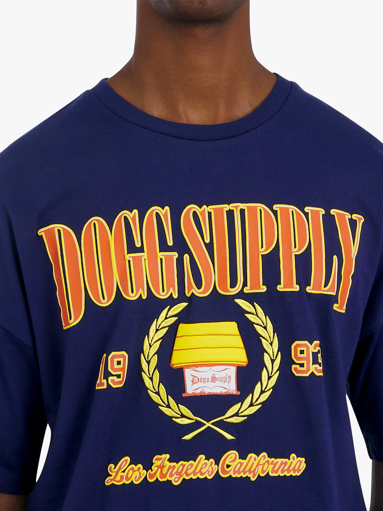 Dogg Supply by Snoop Dogg All-Gender Young Men's and Women's Collegiate Graphic Tee Shirt, Sizes XS - 5XL