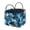 Blue Geometric Camo, variant on POLERO Vintage Floral Patchwork Polyester Quilted Storage Basket with Folding for Bedroom, Waterproof Book Box for Books