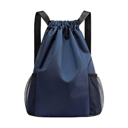 

Fovolat Sports Drawstring Backpack|Large Capacity Travel Backpack for Women|Folding Waterproof Backpack for Cycling Football Basketball Fitness Yoga Travel