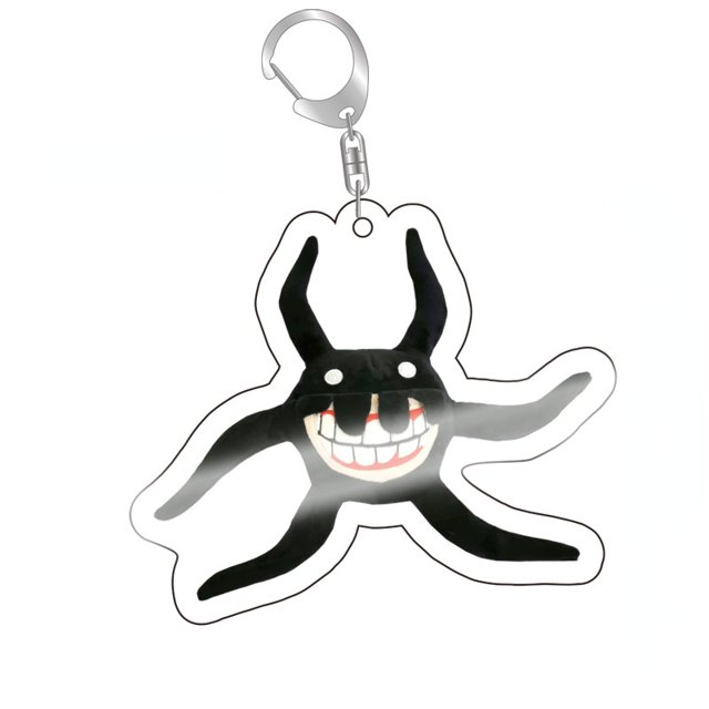 Llavero acrílico bidimensional de puertas Roblox, llavero con figura de puerta en el juego de terror, el mejor regalo de cumpleaños, novedad