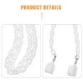 thumbnail image 4 of Supvox Earphone Anti-Drop Cord Sturdy Metal Necklace for Wireless Headphones 1Pcs, 4 of 7