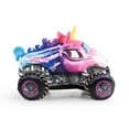 thumbnail image 5 of Monster Jam Sparkle Smash Pillow Buddy, Kids, Polyester Velour, Pink, Feld Entertainment, 5 of 8