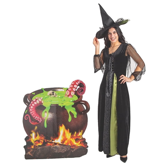 Cauldron Standup - Party Decor - 1 Piece