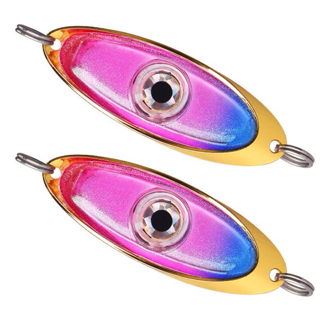 Mosiee 2Pcs Slant Slicing Fisheye Light 9G 13G Bait Bait Light Trap Light Bait