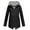 Black, variant on Windbreaker Jacket Women 2025 Fall Outdoor Lightweight Windbreaker Zip Up Hooded Jackets with Pockets Outerwear