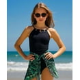 thumbnail image 2 of Aridak Girls Swimsiut One-Piece with Cover Up Adjustable Straps Cut Out Swimwear Beach Bathing Suit Size 8-16, 2 of 8