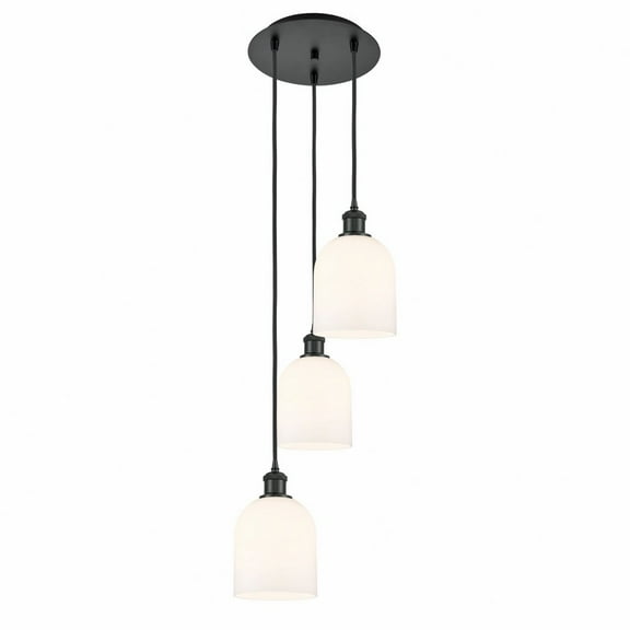 Innovations Lighting - Bella - 3 Light Cord Hung Multi Pendant In Industrial