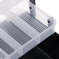 thumbnail image 3 of Caja de 3 Capas Aparejos Bandeja Herramientas Alubias Espaciales Cebos Almacenamiento Pesca Sunnimix Estuche de aparejos de 3 capas, 3 of 8