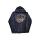 thumbnail image 5 of Sudadera con capucha y cremallera con estampado de calaveras y moda gótica vintage Y2k para otoño e invierno, abrigos de manga larga estilo hip hop, sudadera holgada con capucha para mujer, 5 of 5