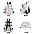 thumbnail image 4 of FORMRS Mini Backpack Purse for Women Travel Daypack Casual Shoulder Bag, Red Easter Eggs, 4 of 7