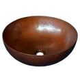 thumbnail image 3 of Native Trails Cps63 Maestro 16" Circular Copper Vessel Bathroom Sink - Copper, 3 of 3