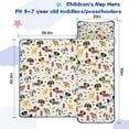 thumbnail image 5 of Rover Cream Dogs Bone Toddler Nap Mats for Kids Preschool,Sleeping Mat Bag or Kids,Toddler Sleeping Bag,Toddler Nap Mat or Daycare, 5 of 6