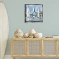 thumbnail image 3 of Stupell Industries Sailboat Trio Drifting Coastal Painting Gray Floater Framed Canvas Art Print Wall Art, 25 x 25, 3 of 10
