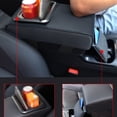 thumbnail image 4 of Cojín del apoyabrazos del coche Irfora Cojín del reposabrazos del coche Soporte de codo aumentado Espuma de memoria Consola central Almohada del reposabrazos con bolsillo de almacenamiento para portav Irfora Cojín del apoyabrazos del coche, 4 of 7