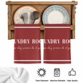 thumbnail image 5 of Laundry Room Kitchen Towels Set of 4, Pure Red Minimalist Solid Color Modern Art Absorbent Dish Towels for Kitchen, Microfiber Hand Towel, Quick Drying Tea Towel for Cleaning Decorative Dishcloths, 5 of 7