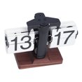 thumbnail image 1 of Flip Desk Clock, Retro Vintage Design Auto Flip Desk Table Clock, Internal Gear Operated Mechanical Flip Clock, 24 Hours Modern Digital Mechanical Retro Flip Down Clock for Home, 1 of 7