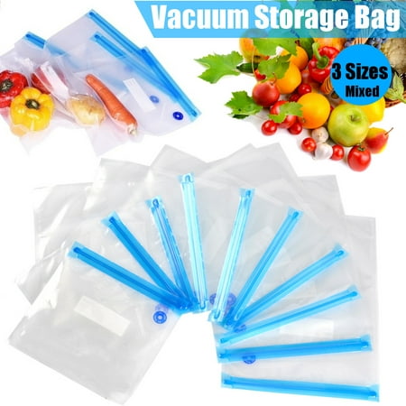 Meigar Compatible Food Vacuum Bags 10 Quart Vacuum Sealer Storage Bags, Sous