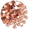 thumbnail image 1 of 1 Pack Flatback Rhinestones Sparkling DIY Rhinestone Rhinestone Embellishments for Crafts Nail Art Jewellery White S, 1 of 13