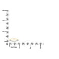 thumbnail image 4 of 1/2 CT Round Cut Natural White Diamond Eternity Wedding Band Ring For women In 10K Solid Yellow Gold (Color: I-J, Clarity: I2-I3, 0.50 Cttw) -9.5, 4 of 5