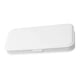 thumbnail image 4 of Estuche de plástico para lápices, estuche de almacenamiento, múltiples usos para bolígrafos, lápices y marcadores, compacto. blanco, 4 of 9