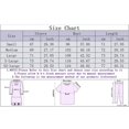thumbnail image 3 of Womens Casual Long Sleeve Round Neck Sweatshirts Printed Loose Top Athletic Women Women Thin Long Sleeve Shirt Ladies Long Sleeve Shirts, 3 of 7