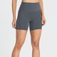 thumbnail image 4 of Pantalones cortos con bolsillos para mujer - Yoga/entrenamiento, transpirables, cintura alta, entrepierna de 15 cm, cintura sin costuras, tallas S-XL, tejido suave como la mantequilla, 4 of 7