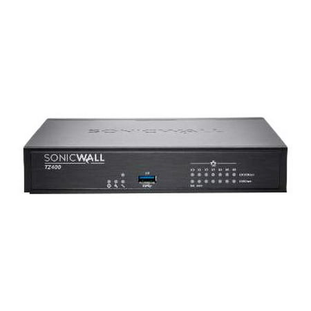 SonicWall TZ400 - Advanced Edition - security appliance - with 1 year TotalSecure - 7 ports - 10 seats - (Best Vpn Client For Windows)
