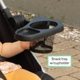 thumbnail image 5 of Summer by Ingenuity 3Dlite Convenience Stroller, Lightweight Travel Stroller, UPF 50+ Canopy, Cup Holder & Snack Tray, Gray - Age 6 Months Up to 50 Lbs., 5 of 5