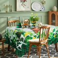 thumbnail image 2 of Spring Summer Tablecloth Waterproof Fabric Oblong Table Cloth, Holiday Decoration Perfect for Kitchen Dinner,Restaurant,Outdoor Table Cover 60"x 84" Oblong/Rectangle, 2 of 6