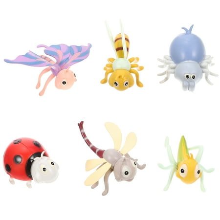 

1 Set Insects Figures Toys Bugs Models Figurines Simulation Spider Ladybug Educational Prop for Boys Girl Party Favors Supplies