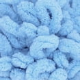 thumbnail image 2 of BambooMN Fun Finger Loops Jumbo Polyester Maritime Blue Yarn 7.6 Yards 4 Skeins, 2 of 6