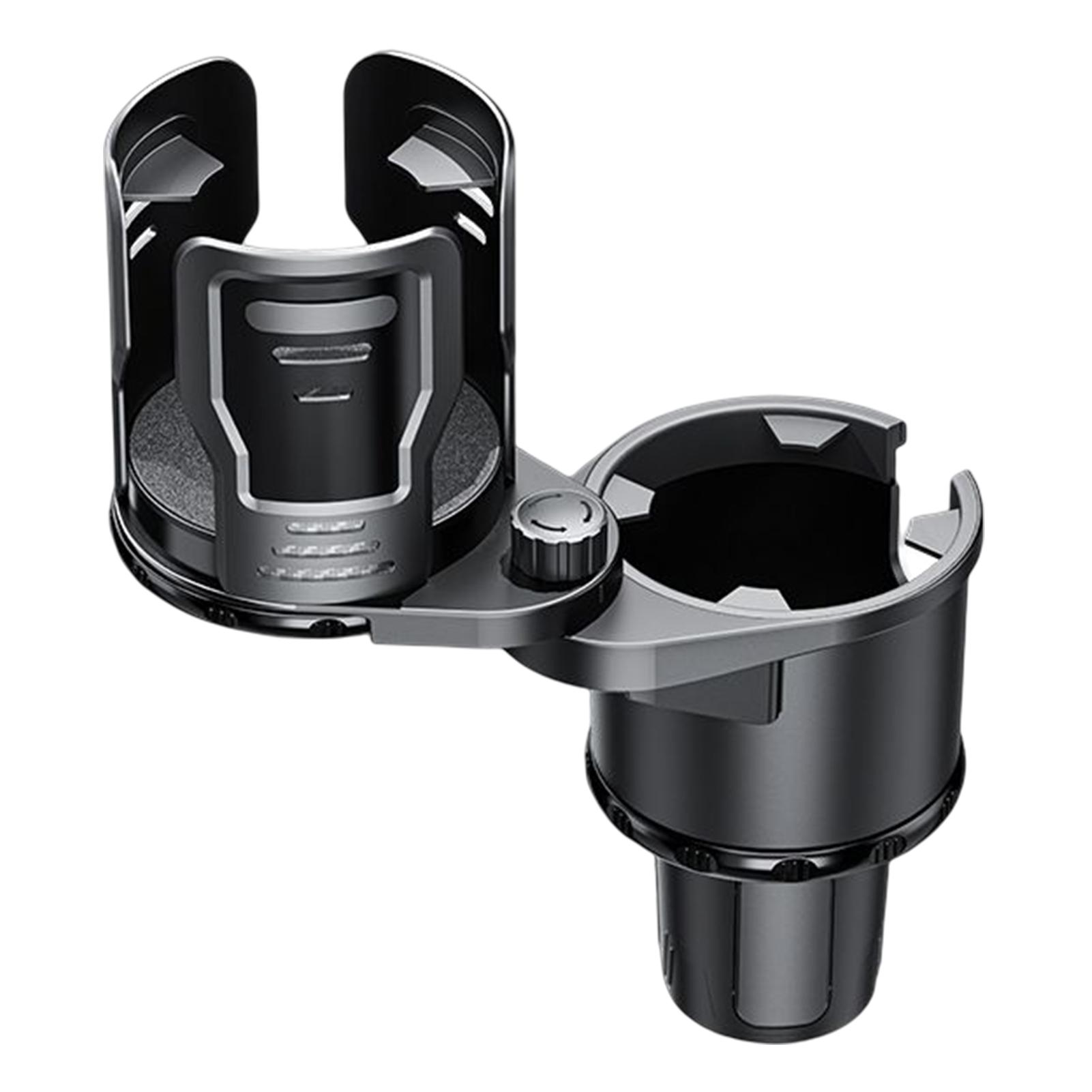 Cup Holder Expander 2 In 1 Adjustable Cup Holder For Car Cup Holder Expander With Rotating