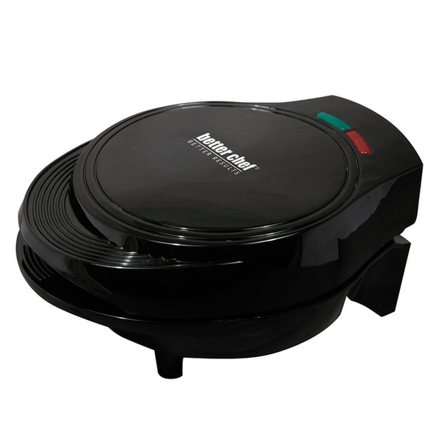 Better Chef Electric Double Omelet Maker Black