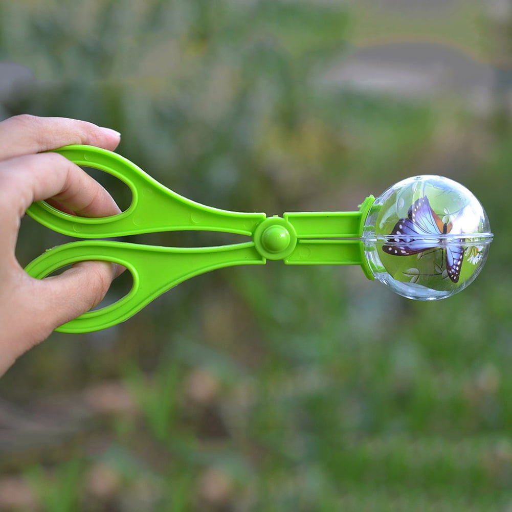 5pcs Colorful Insect Catcher Bug Tongs Insects Catch Clamp Scissors Outdoor Toys 