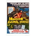 thumbnail image 2 of Invasion Of The Animal People Us 196 Movie Poster Masterprint, 2 of 2